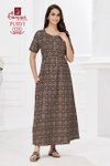 Purvi Nighty Vol 1 By Ganpati Cotton Printed Night Wear Nighty Wholesale Price In Surat
